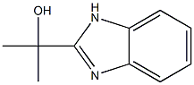 2-(1H-BENZIMIDAZOL-2-YL)PROPAN-2-OL 结构式