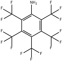 2,3,4,5,6-PENTAKIS(TRIFLUOROMETHYL)ANILINE 结构式