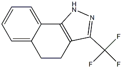 4,5-DIHYDRO-3-TRIFLUOROMETHYL-1H-BENZO-[G]-INDAZOLE 结构式