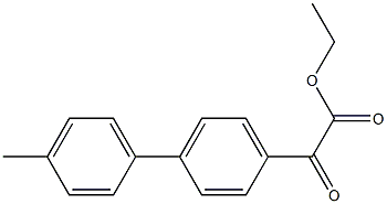 Ethyl 4-(4-methylphenyl)benzoylformate 结构式