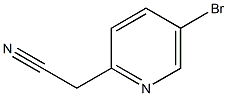 2-乙腈基-5-溴吡啶 结构式
