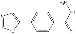 4-(1,3-OXAZOL-5-YL)BENZENECARBOHYDRAZIDE 结构式