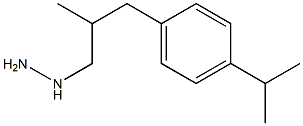 [3-(4-ISOPROPYL-PHENYL)-2-METHYL-PROPYL]-HYDRAZINE 结构式