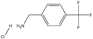 4-(TRIFLUOROMETHYL)BENZYLAMINE HYDROCHLORIDE 结构式