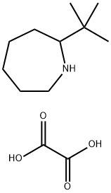 2-(叔丁基)氮杂草酸酯 结构式