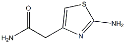 2-(2-AMINO-1,3-THIAZOL-4-YL)ACETAMIDE 结构式