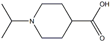 1-ISOPROPYL-PIPERIDINE-4-CARBOXYLIC ACID 结构式