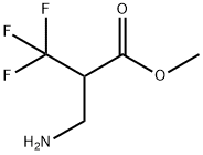3-氨基-2-(三氟甲基)丙酸甲酯 结构式