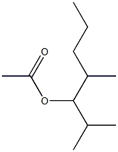 2,4-DIMETHYL-3-HEPTANOL ACETATE 结构式