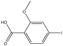 4-IODO-2-METHOXYBENZOIC ACID 结构式