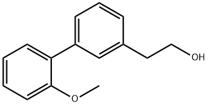 3-(2-METHOXYPHENYL)PHENETHYL ALCOHOL 结构式