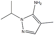 2-ISOPROPYL-4-METHYL-2H-PYRAZOL-3-YLAMINE 结构式