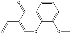 3-FORMYL-8-METHOXYCHROMONE 结构式