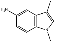 1,2,3-TRIMETHYL-1H-INDOL-5-YLAMINE 结构式