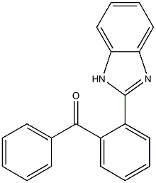 [2-(1H-BENZIMIDAZOL-2-YL)PHENYL](PHENYL)METHANONE 结构式