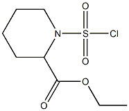 ETHYL 1-(CHLOROSULFONYL)PIPERIDINE-2-CARBOXYLATE 结构式