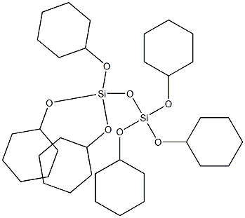 HEXACYCLOHEXOXYDISILOXANE 结构式