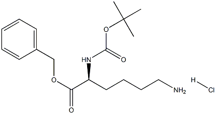 BOC-LYS-OBZL HCL 结构式