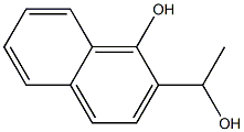 2-(1-Hydroxyethyl)-1-naphthol 结构式