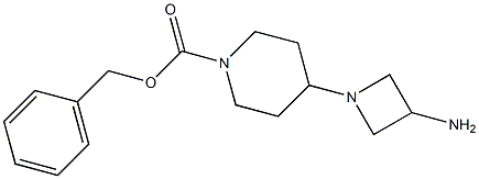 (1-CBZ-PIPERIDIN-4-YL-AZETIDIN-3-YL)-AMINE 结构式