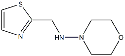 MORPHOLIN-4-YL-THIAZOL-2-YLMETHYL-AMINE 结构式