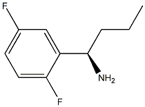 (1R)-1-(2,5-DIFLUOROPHENYL)BUTYLAMINE 结构式