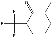 2-METHYL-6-TRIFLUOROMETHYLCYCLOHEXANONE 结构式