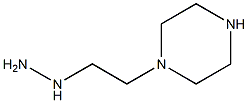 (2-PIPERAZIN-1-YL-ETHYL)-HYDRAZINE 结构式