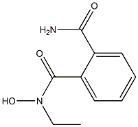 N-ETHYL-N-HYDROXYPHTHALAMIDE 结构式