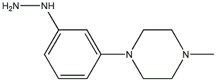 [3-(4-METHYL-PIPERAZIN-1-YL)-PHENYL]-HYDRAZINE 结构式