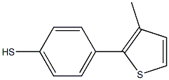 4-(3-METHYL-2-THIENYL)THIOPHENOL 结构式