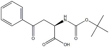 (R)-2-(TERT-BUTOXYCARBONYLAMINO)-4-OXO-4-PHENYLBUTANOIC ACID 结构式