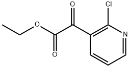 (2-氯吡啶-3-基)氧基乙酸乙酯 结构式