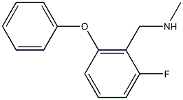 1-(2-氟-6-苯基)-N-甲基甲基胺 结构式