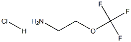 2 - (三氟甲氧基)乙胺盐酸盐 结构式