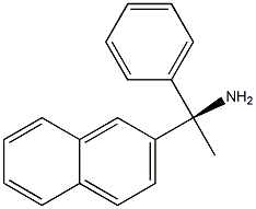 (1R)-1-(2-NAPHTHYL)-1-PHENYLETHYLAMINE 结构式