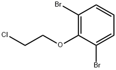 1,3-二溴-2-(2-氯乙氧基)苯 结构式