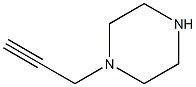 1-PROP-2-YNYLPIPERAZINE 结构式