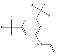 N-(3,5-BIS-TRIFLUOROMETHYL-PHENYL)-FORMAMIDE 结构式