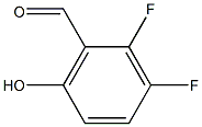 2,3-DIFLUORO-6-HYDROXYBENZALDEHYDE 结构式