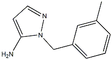 2-(3-METHYL-BENZYL)-2H-PYRAZOL-3-YLAMINE 结构式