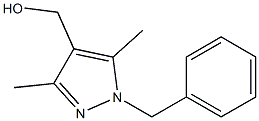 (1-BENZYL-3,5-DIMETHYL-1H-PYRAZOL-4-YL)METHANOL 结构式