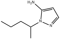 1-(戊-2-基)-1H-吡唑-5-胺 结构式