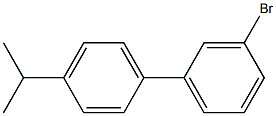 3-BROMO-4'-ISOPROPYLBIPHENYL 结构式