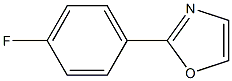 2-(4-FLUOROPHENYL)OXAZOLE 结构式