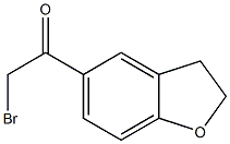 2-BROMO-1-(2,3-DIHYDRO-1-BENZOFURAN-5-YL)ETHANONE 结构式