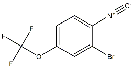 2-BROMO-4-TRIFLUOROMETHOXY-PHENYLISOCYANIDE 结构式