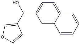 3-FURYL-(2-NAPHTHYL)METHANOL 结构式