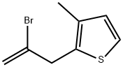 2-BROMO-3-(3-METHYL-2-THIENYL)-1-PROPENE 结构式