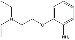 2-(2-DIETHYLAMINO-ETHOXY)-PHENYLAMINE 结构式